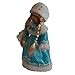 B Baosity Poupée Victorienne en Porcelaine de 30 Cm en Tenue, Petite Fille Debout avec Support en Bois,