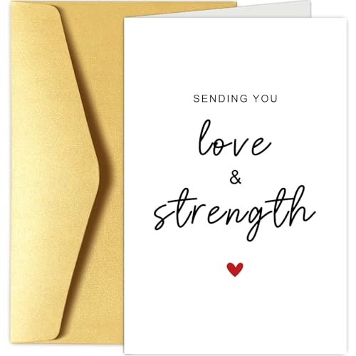 Simply Sympathy Card, Encouragement Card, Thinking of You Cards, Get Well Soon Cards, Sending You Love and Strength