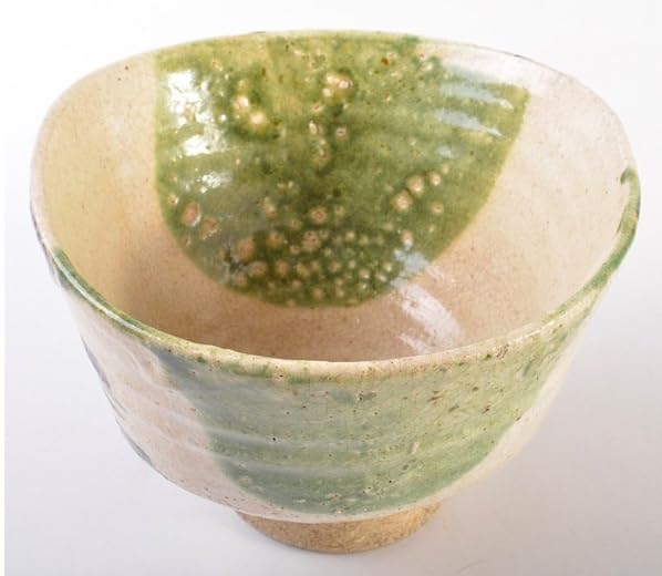 Amazon.co.jp: 北大路魯山人織部茶碗金継ぎ直し二重箱返品