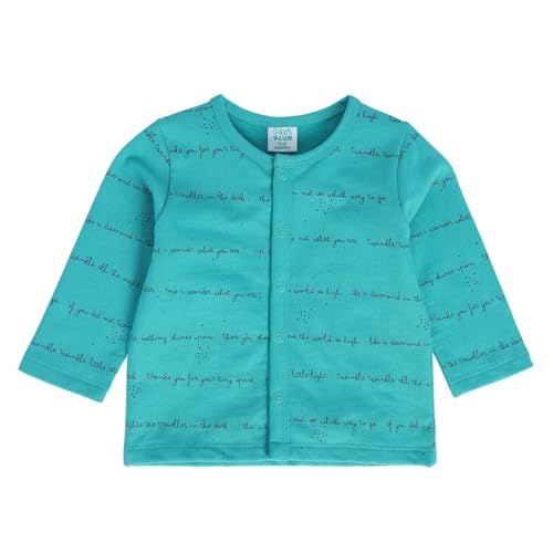 Image of miniklub Baby Long Sleeve Knitted Cotton Front Open Vest, Pack of 3 (Multi Color)