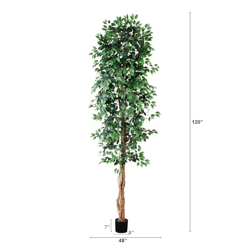 Image of Nearly Natural 10ft. Artificial Ficus Tree
