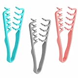 3 Stück Textur Kamm,Styling Kamm,Texture Comb Men,Geeignet Zur Volumenvergrößerung Des Haaransatzes Und Zur Nahtpflege,Erhöht Das Haarvolumen Und Hebt Die Haarwurzeln An,geeignet Für Männer Und Frauen