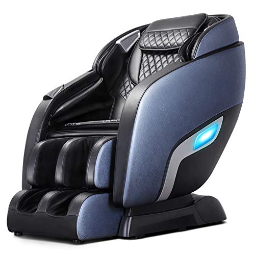 3D SL-Track-Thai-Dehnung Null-Gravity-Massagestuhl, Ganzkörper-SHIATSU-Massage-Stuhl-Recliner Mit Platzsparen, Bluetooth-Lautsprecher,