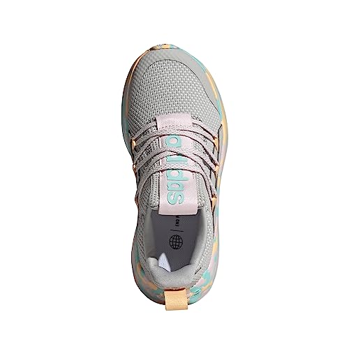 adidas Tênis de corrida unissex infantil Lite Racer Adapt 5.0, tamanho infantil pequeno e grande, de