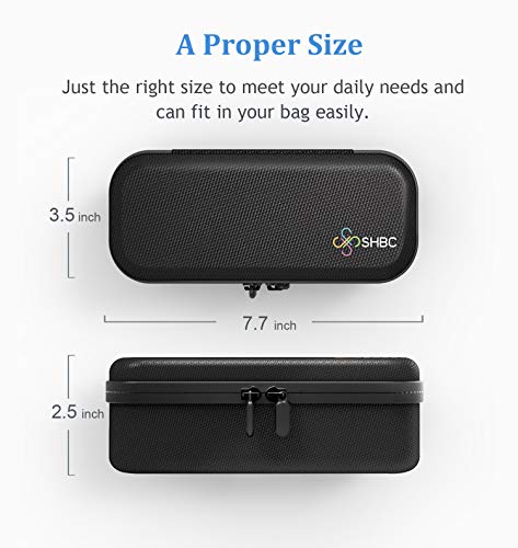 shbc medical cooler insulin vial carrying travel case tsa approved protector for diabetic with one ice pack black