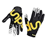 LOOM TREE® Pair Baseball Gloves Mitts Softball Batting Adult Non Slip Youth Yellow L | 1 Pair Baseball Batting Gloves