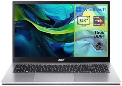 acer Aspire Go 15 AG15-42P-R5UW PC Portatile, Notebook, Processore AMD Ryzen™ 5625U, RAM 16 GB DDR4, 1024 GB PCIe NVMe SSD, Display 15.6" FHD, Scheda Grafica AMD Radeon, Windows 11 Home, Silver