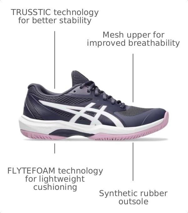 Image of ASICS Women's Game FlyteFoam Tennis Shoes