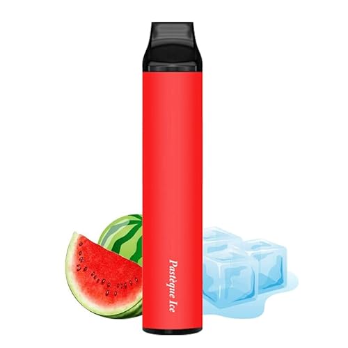 PUFF MEGAVAPE - 2000 PUFFS - PASTEQUE ICE - Sans Tabac - Sans Nicotine Cover