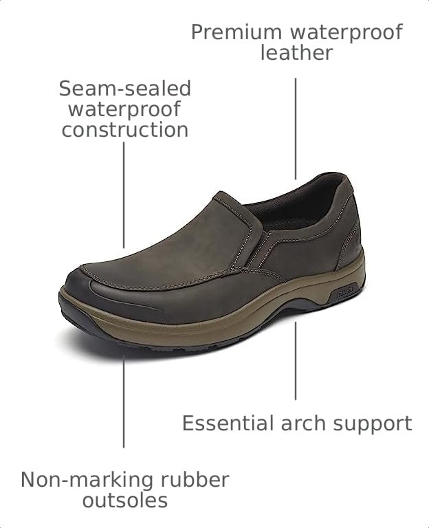 Image of Dunham Men's Battery Park Waterproof Slip-on