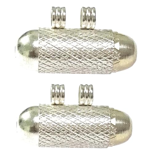 Image of HIMMU'S FASHION HUB 2 Pcs Silver Plated Openable Locket Evil Protection Tabiz | Taweez | Taveez | Taweez for Men Women & Kids