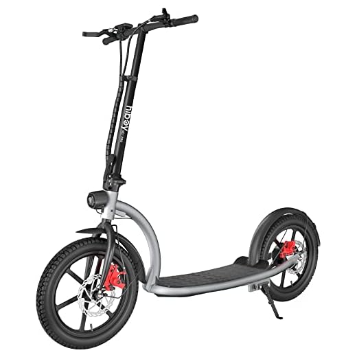 Hiboy VE1 PRO Electric Scooter - 16" Pneumatic Tires - 31 Miles Long Range & 23Mph Folding Commuter Electric Scooter