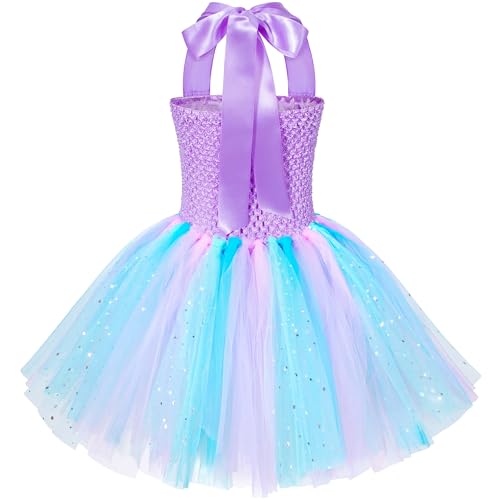Vestido de Sirena para Niñas con Accesorios miniatura 3