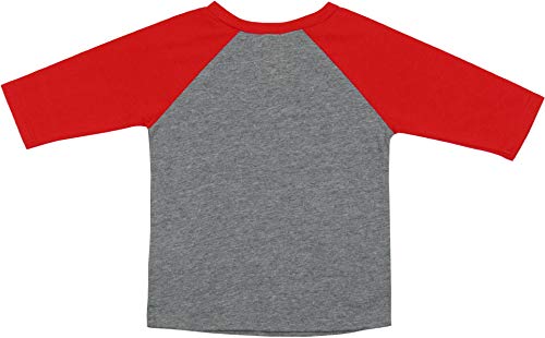 Image of ToBeInStyle Kids Boys Girls Cotton Jersey Contrast Raglan V-Neck Tee T-Shirts