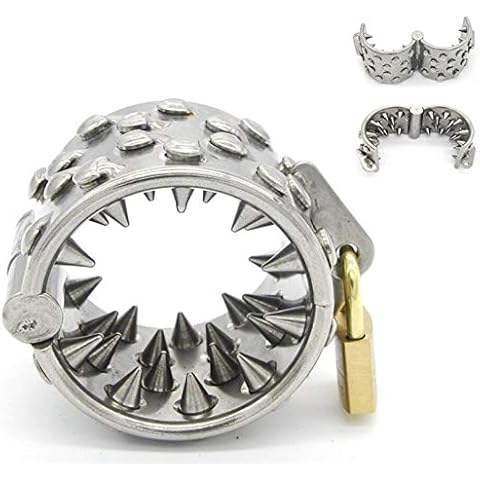 Roo-16HAO Novelty fun surprise toy Fun Game Stainless Steel Teeth Male Pendant - Armed to Teeth B106 Cover