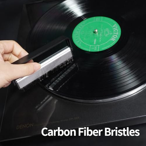 Brosse vinyle antistatique sdroceRyaM pour supprimer les craquements du stylet - 2