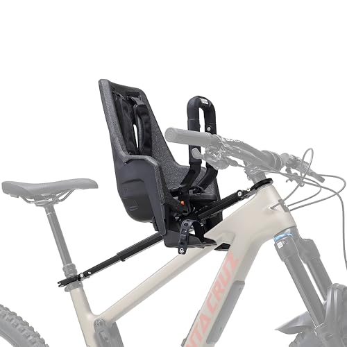 Kids Ride Shotgun - Child Bike Seats & Handlebar Combos - Front Mounted For children aged 2~5 years Fits Most Adult Modern Mountain Bikes Adjustable for Comfort (Pro Evo Seat Combo)