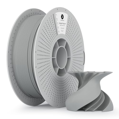 kexcelled Matte PLA Tech Gray Filament 1.75mm, Frosted Finish, 1kg
