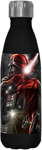 Miniatura 3 de Star Wars Dark Lord - Botella de agua de acero inoxidable de 17 onzas, multicolor