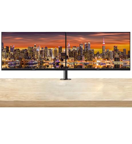 Image of Acer Vero V7 V277 E BMIPX 27 inch 1080P Full HD 100 Hz 4 ms Backlit Widescreen LCD Monitor, 2-Pack Bundle with Eye Care, VGA, HDMI, DisplayPort, Integrated Speakers, Desk Mount Dual Monitor Stand