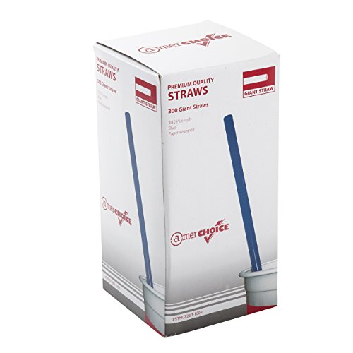 Pitillos gigantes de papel azul AmerCare 10.25 pulgadas x1200 miniatura 4