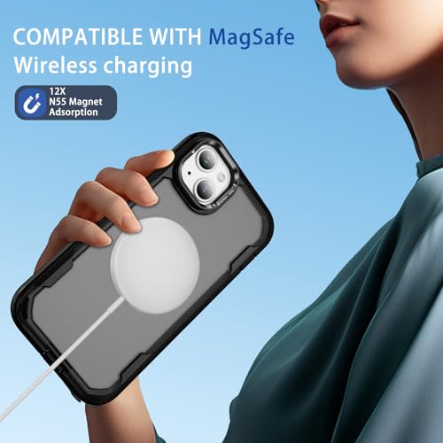 Coque iPhone 14/13 Asuwish protection intégrale Noir HY3FCXZJ
