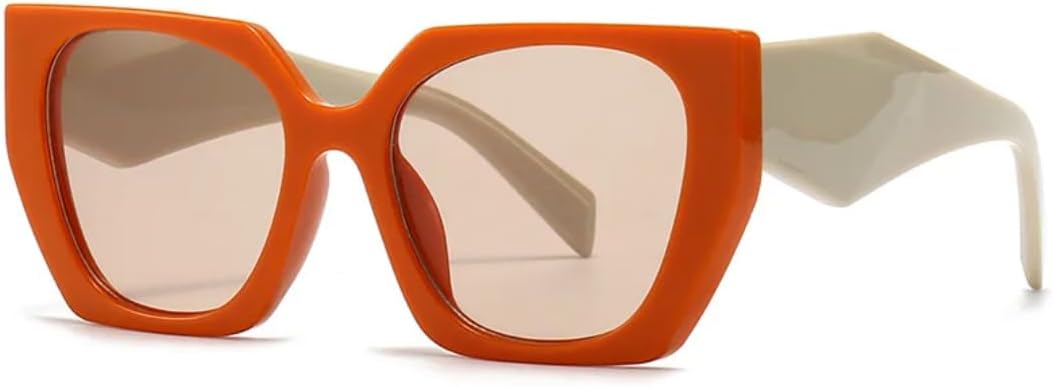Retro Oversized Sunglasses for Women Men Luxury Trending Uv400