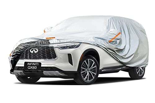 Image of GUNHYI Car Cover Custom Fit Infiniti QX60 (2013-2026) Waterproof for Automobiles, Oxford Sun Rain Dust Snow Protection (Ships from US Warehouse, Delivery 3-8 Days)