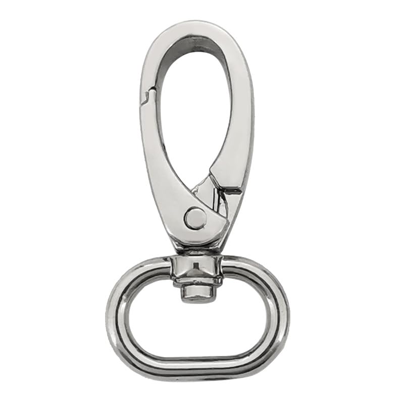 46,5-22 MM 30 Uds Oro Rosa/Plata Gancho de presión Cierre Giratorio Clips de Gancho de presión para unir Correa de Perro, Correa de Bolso de Collar Accesorios de Bricolaje