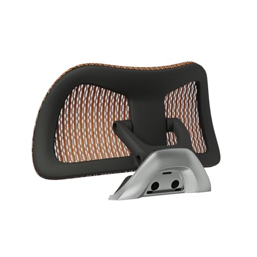 Image of ELABEST X100 Headrest, Nylon Headrest with 3-D Adjustment (Tangerine Burst)