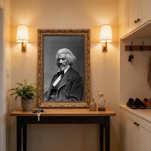 Cadre suspendu Frederick Douglass toile décoration murale 50x76 - 5