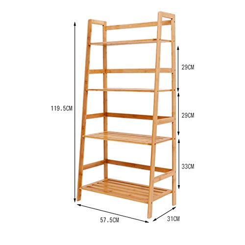 Estantería para el hogar con estante para libros modular de 4 niveles 3