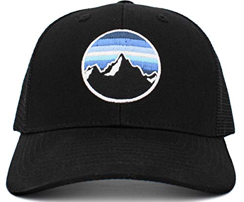 Image of KBETHOS Men's Women's Explore The Outdoors Mountains Scenery Unisex Trucker Baseball Cap