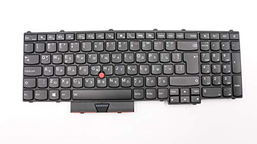 Clavier de remplacement bulgare rétroéclairé pour Thinkpad P50 P70, finition premium