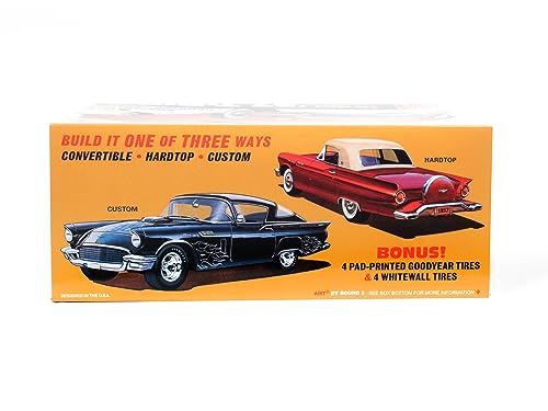 AMT 1957 Ford Thunderbird Kit Modelo Escala 1:25 miniatura 2