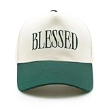 YQZUWUXE Green Trucker Hat, Men & Women Vintage Christian Baseball Caps, 2026 Summer Fashion Outfits Trendy Religious/Birthday Gifts