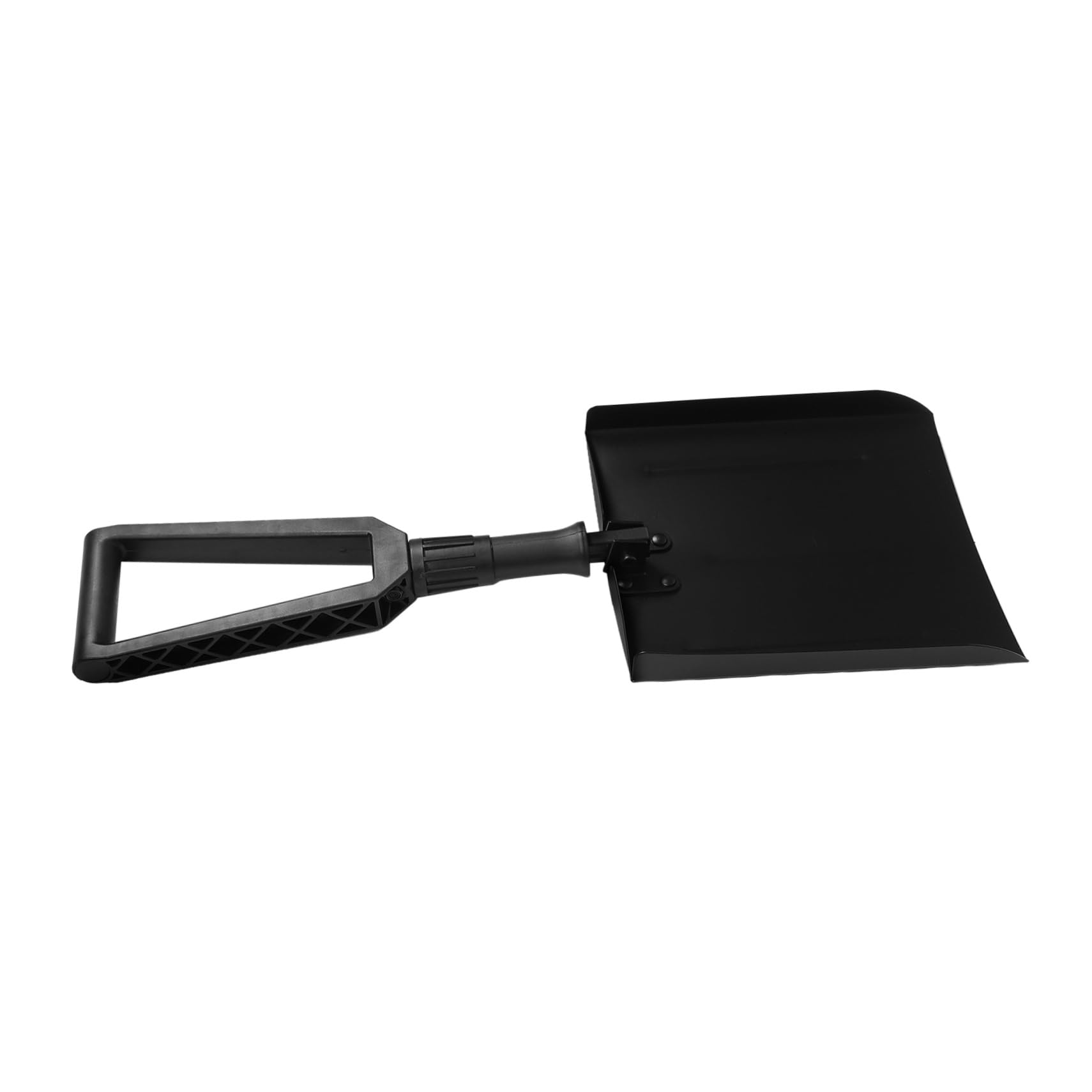 Pala de Nieve Plegable para Coche, Mango de Hierro Negro