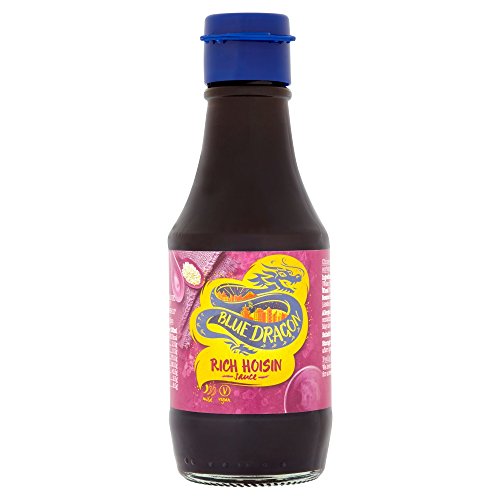 Blue Dragon - Salsa Rich Hoisin - Salsa Utilizada Principalmente en las Comidas Vietmanitas y Cantonesas - Ideal para Glasear Carnes y Wok- 190 Ml