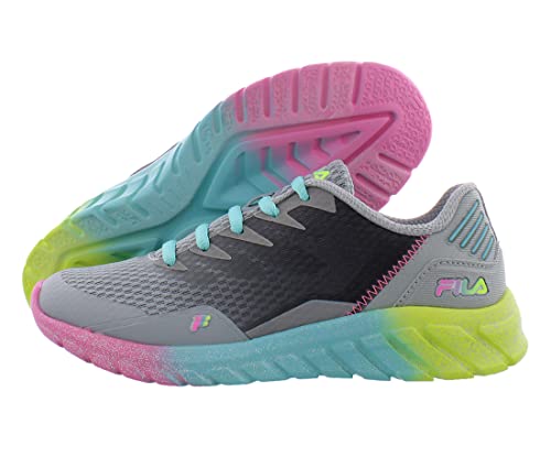 Fila Countdown 9 Girls Shoes Size 5.5, Color: Grey/Blue