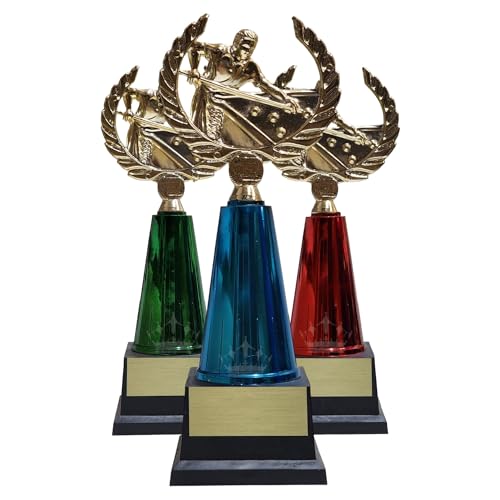 Troféu de Sinuca Grande para Torneios/Campeonato de Bilhar vermelho