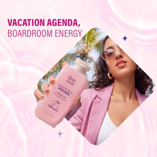Image of Plum BodyLovin' Boardroom In Bora Bora Shower Gel | Hydrating & Brightening Body Wash | Dragonfruit Extract, Hyaluronic Acid Blend & Rice Water | Sweet Tropical Fragrance | 250 ml