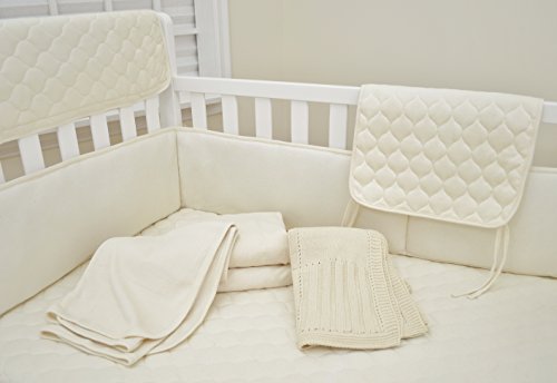 American Baby Company Waterproof Quilted Sheet Saver Changing Pad Liner Made With Organic Cotton Top Layer, Natural Color #TOP2
