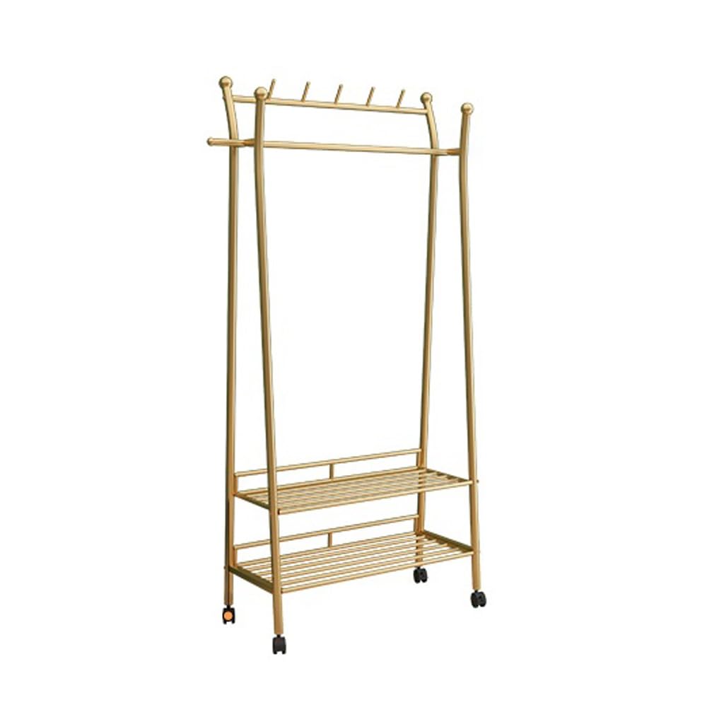 Dh2yjnbf3 Standing Floor Clothes Hanger Bedroom Underwear Hat Rack Storage Simple Multifunctional Hallway