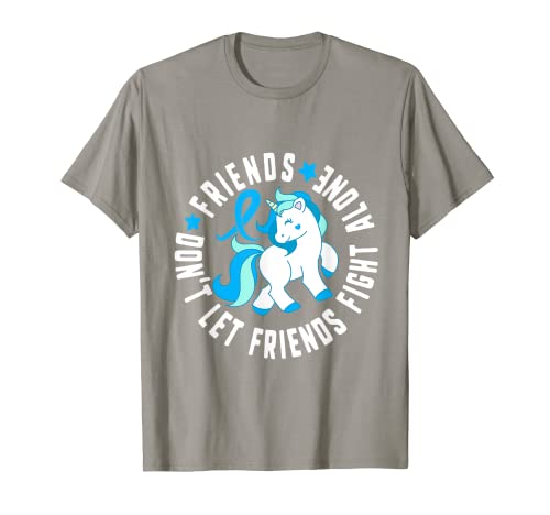 Los amigos no dejan que los amigos luchen solos la conciencia de la diabetes T1 Camiseta