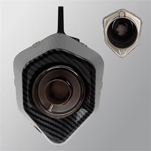 Sistema de escape inferior para Yamaha R7 y MT07 con DB Killer extraíble 4