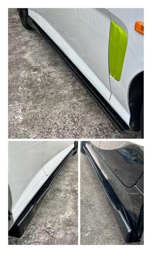 Extension de faldon lateral coche con kit de carroceria divisores difusores winglet lip B8 4