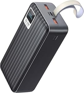 Power Bank 50000mAh: QC 3.0 22.5W PD USB-C Fast Charger with 4 Outputs and 3 Inputs, Large Capacity Portable Charger, Power Bank for iPhone, Samsung, iPad etc