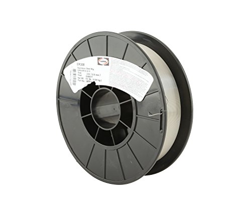 Harris 00308F2 308 Welding Wire, Stainless Steel Spool, 0.035