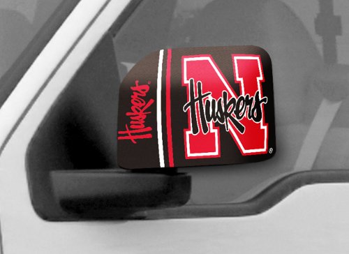 Fanmats University of Nebraska Mirror Cover, Large