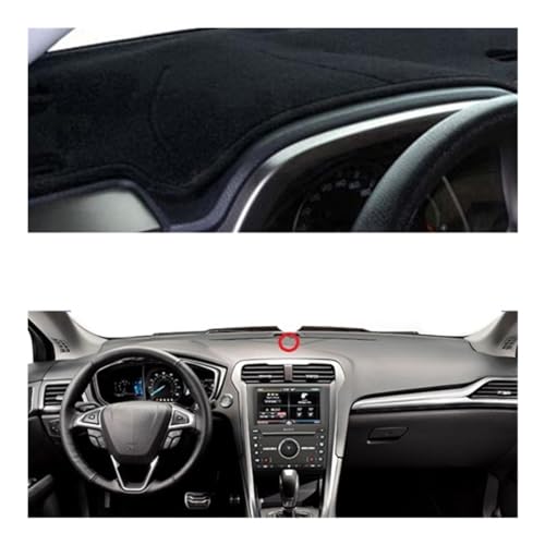 Cubierta interior para tablero de coche Fusion protector salpicadero 2 capas 2013